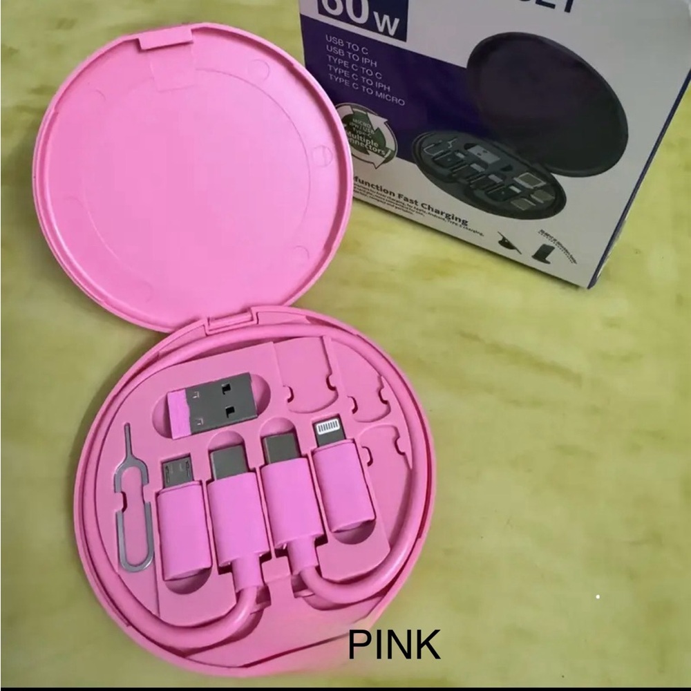 5 in 1 Compact Smartphone charging accessories